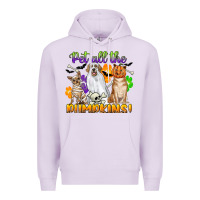 Lilac pet all the pumpkins Premium Hoodie - CowGirlArtShop
