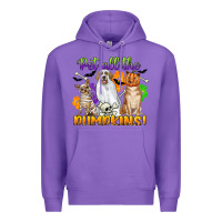 Purple pet all the pumpkins Premium Hoodie - CowGirlArtShop