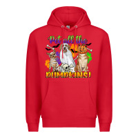 Red pet all the pumpkins Premium Hoodie - CowGirlArtShop