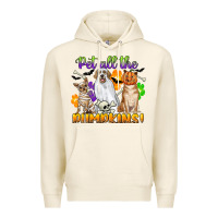 Pet All The Pumpkins Premium Hoodie | Teevron