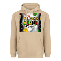 Mushroom black nurse magic Heavyweight Hoodie - CowGirlArtShop