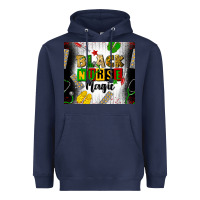 Navy black nurse magic Heavyweight Hoodie - CowGirlArtShop