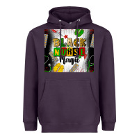 Plum black nurse magic Heavyweight Hoodie - CowGirlArtShop