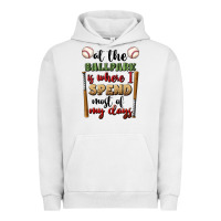 Pigment Lunar Rock at the ballpark is where i spend most my days Urban Hoodie - BundleAndBundleShop