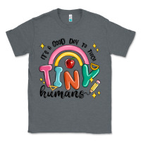 Charcoal Heather its a good day to teach tiny humans Classic Tee - MaliasSmallBusiness