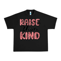 Black raise them kind Urban Heavy Tee - MaliasSmallBusiness