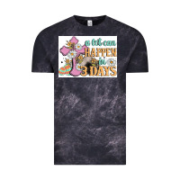 Cloud Black a lot can happen in 3 days Vintage Tee - MaliasSmallBusiness