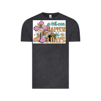 Vintage Black a lot can happen in 3 days Vintage Tee - MaliasSmallBusiness