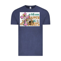 Vintage Denim a lot can happen in 3 days Vintage Tee - MaliasSmallBusiness