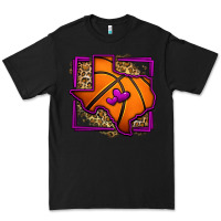 Black leopard basketball texas map Premium Tee - Jasminsmagicworld