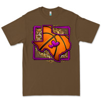 Cacao leopard basketball texas map Premium Tee - Jasminsmagicworld