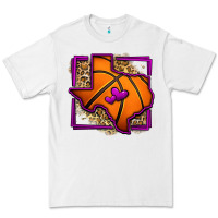 White leopard basketball texas map Premium Tee - Jasminsmagicworld
