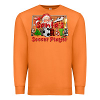 Carrot santas favorite soccer player Premium Sweatshirt - CowGirlArtShop