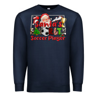 Navy santas favorite soccer player Premium Sweatshirt - CowGirlArtShop