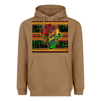 Toasted Coconut black history is world history Heavyweight Hoodie - CowGirlArtShop