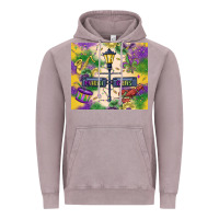 Vintage Zinc mardi gras street lights Vintage Hoodie - MaliasSmallBusiness