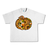Lunar Rock Leopard cowhide sunflower pumpkin Urban Heavy Tee - NancyCooperArtShop