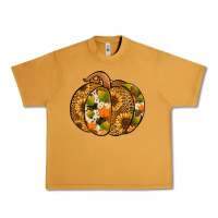Peanut Butter Leopard cowhide sunflower pumpkin Urban Heavy Tee - NancyCooperArtShop