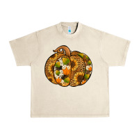 Sandshell Leopard cowhide sunflower pumpkin Urban Heavy Tee - NancyCooperArtShop