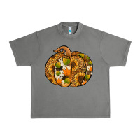 Tornado Leopard cowhide sunflower pumpkin Urban Heavy Tee - NancyCooperArtShop