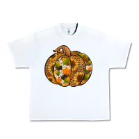 White Leopard cowhide sunflower pumpkin Urban Heavy Tee - NancyCooperArtShop