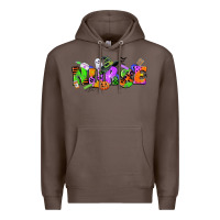 Coffee halloween nurse Premium Hoodie - CowGirlArtShop
