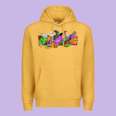 Halloween Nurse Premium Hoodie Designed By Cowgirlartshop