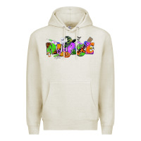 Oatmeal Heather halloween nurse Premium Hoodie - CowGirlArtShop