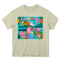 Mossy western nurse Heavy Core Tee - AdoDesignShop