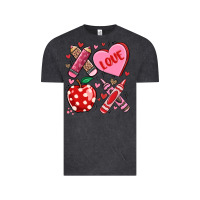 Vintage Black valentine xoxo teacher Vintage Tee - MaliasSmallBusiness
