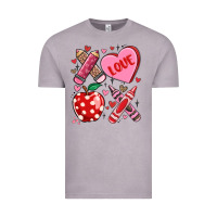 Vintage Zinc valentine xoxo teacher Vintage Tee - MaliasSmallBusiness