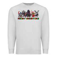 Dove Grey merry christmas gnomies Premium Sweatshirt - CowGirlArtShop