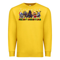 Lemon merry christmas gnomies Premium Sweatshirt - CowGirlArtShop
