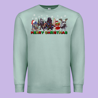 Merry Christmas Gnomies Premium Sweatshirt Designed By Cowgirlartshop