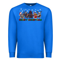 True Royal merry christmas gnomies Premium Sweatshirt - CowGirlArtShop