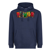 Navy black power black history black lives matter junet Heavyweight Hoodie - CowGirlArtShop