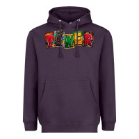 Plum black power black history black lives matter junet Heavyweight Hoodie - CowGirlArtShop