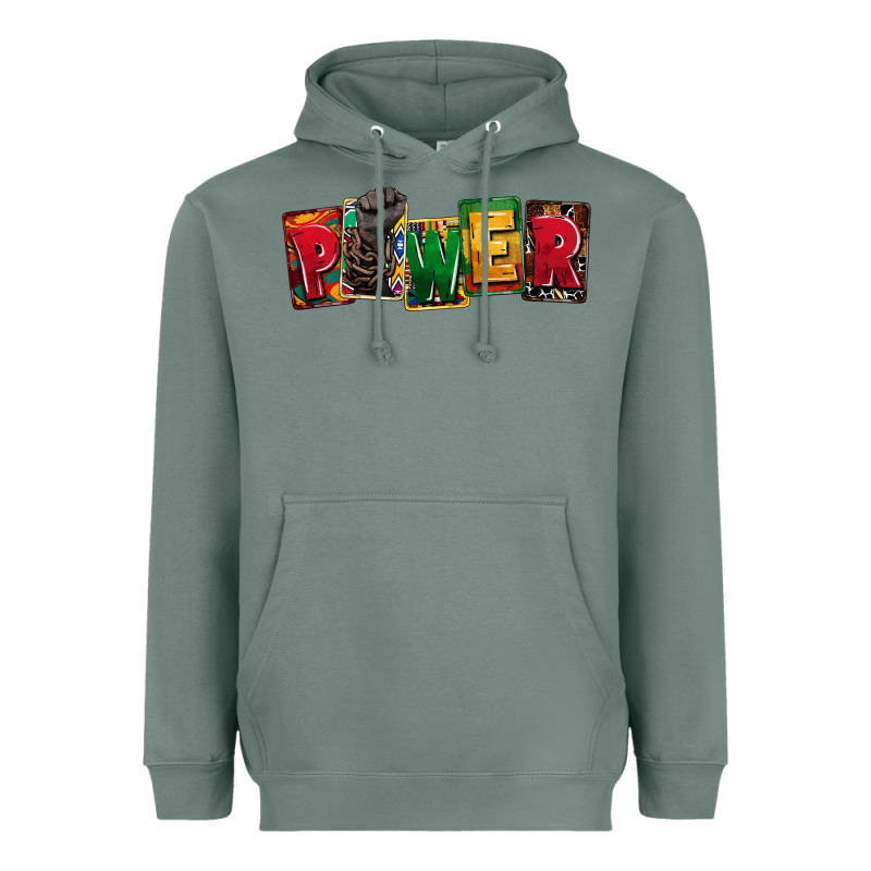Black Power Black History Black Lives Matter Junet Heavyweight Hoodie by CowGirlArtShop | Teevron