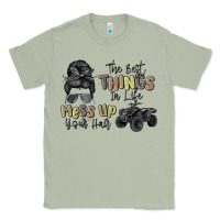 Matcha the best things in life mess up your hair Classic Tee - MaliasSmallBusiness