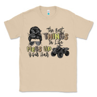 Mushroom the best things in life mess up your hair Classic Tee - MaliasSmallBusiness