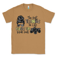 Toasted Coconut the best things in life mess up your hair Classic Tee - MaliasSmallBusiness
