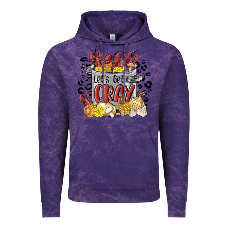 Let's Get Cray Crawfish Boil Vintage Hoodie by MaliasSmallBusiness | Teevron