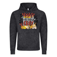 Vintage Black let's get cray crawfish boil Vintage Hoodie - MaliasSmallBusiness