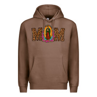 Chestnut our lady of guadalupe mom Premium Hoodie - JahusDesignShop