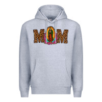 Heather Grey our lady of guadalupe mom Premium Hoodie - JahusDesignShop