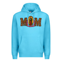 Ocean Blue our lady of guadalupe mom Premium Hoodie - JahusDesignShop