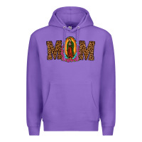 Purple our lady of guadalupe mom Premium Hoodie - JahusDesignShop