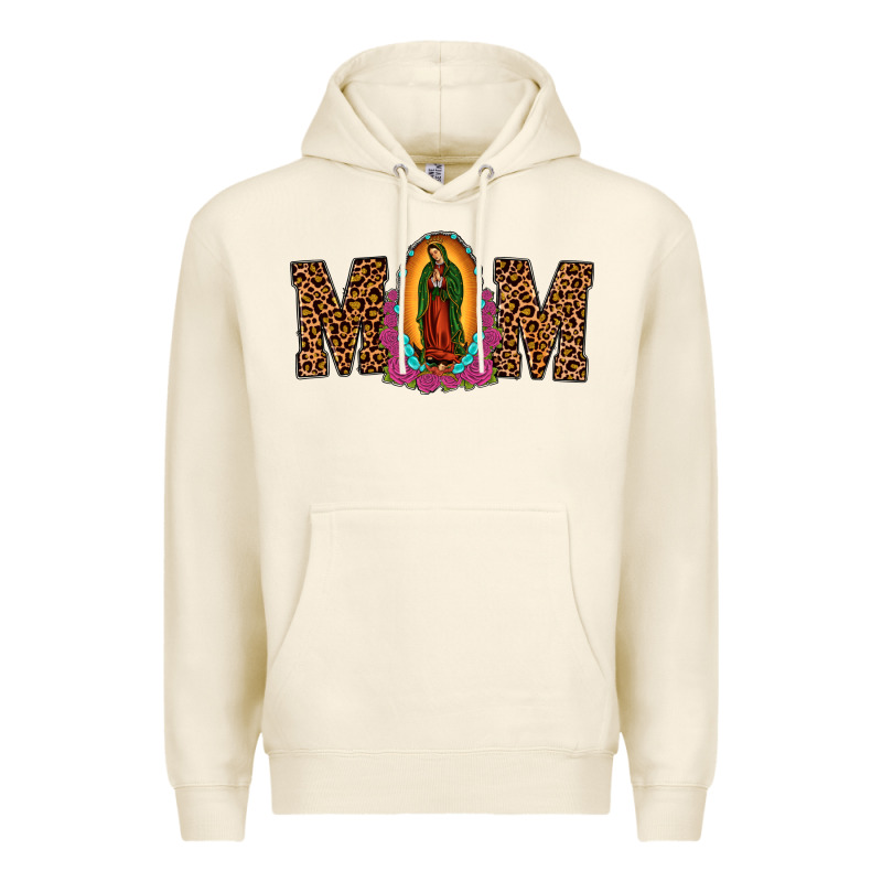 Our Lady Of Guadalupe Mom Premium Hoodie by JahusDesignShop | Teevron
