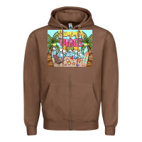 Chestnut summer vibes Zipper Hoodie - NancyCooperArtShop
