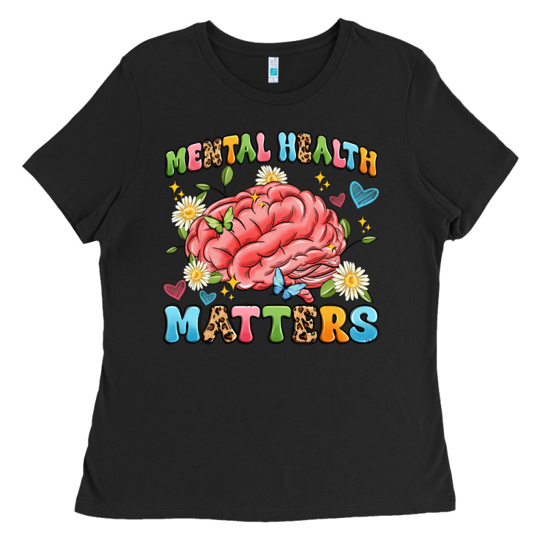 Mental Health Matters Ladies Tee by Artiststas | Teevron